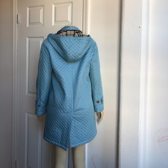 Burberry quilted Jacket Size 6 Made In U.S.A - Picture 2 of 8